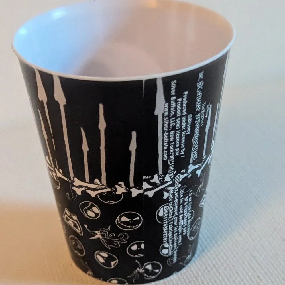 NWT Jack Skellington Shot Glass Halloween Nightmare Before Christmas NBC Disney